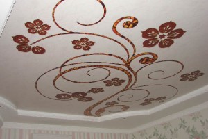 Натяжной потолок сатиновый