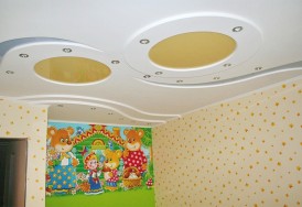 натяжной потолок в комнату ребенка