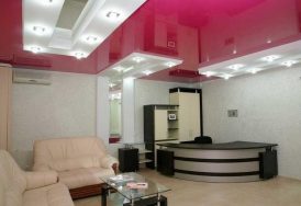 Натяжные потолки в офис в Бресте и области от Demalux