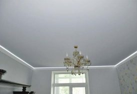 Тканевые натяжные потолки